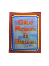 Excellent: Vintage 1988 SCORE Magic Motion Great Moments in Baseball Card #48