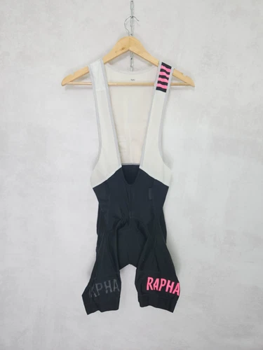 Rapha pro team bib shorts white black size L