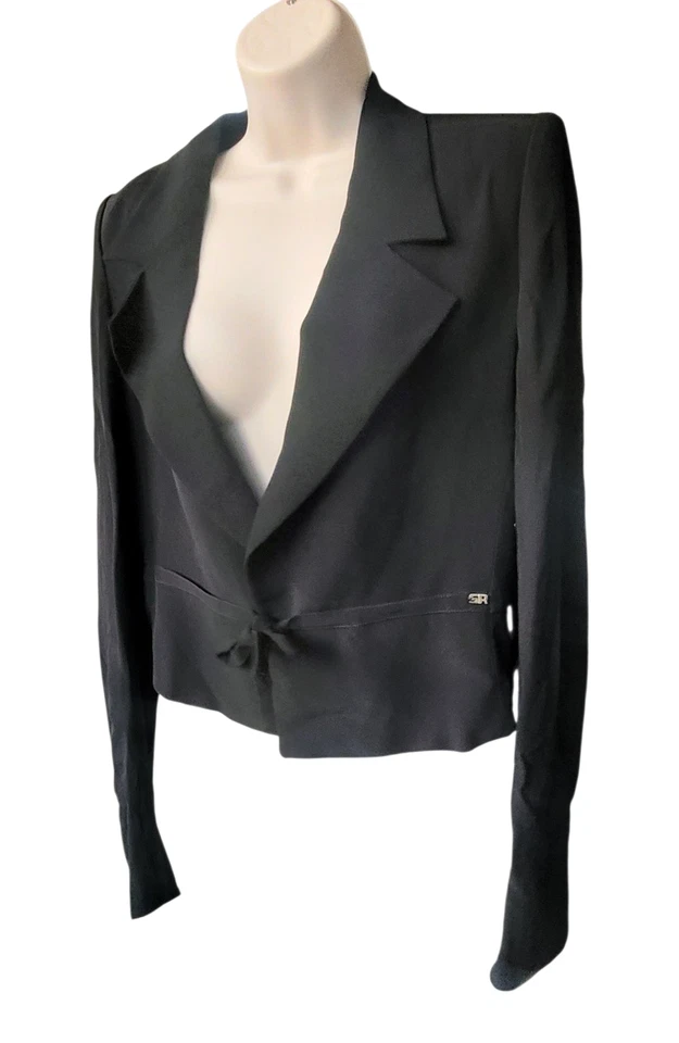 Blazer negro con falda Sonia Rykiel Paris nuevo con etiquetas. 1510,00 euros Foto 3 de 4