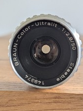 Objektiv: Braun Color-Ultralit 50mm f/2.8 Sta...
