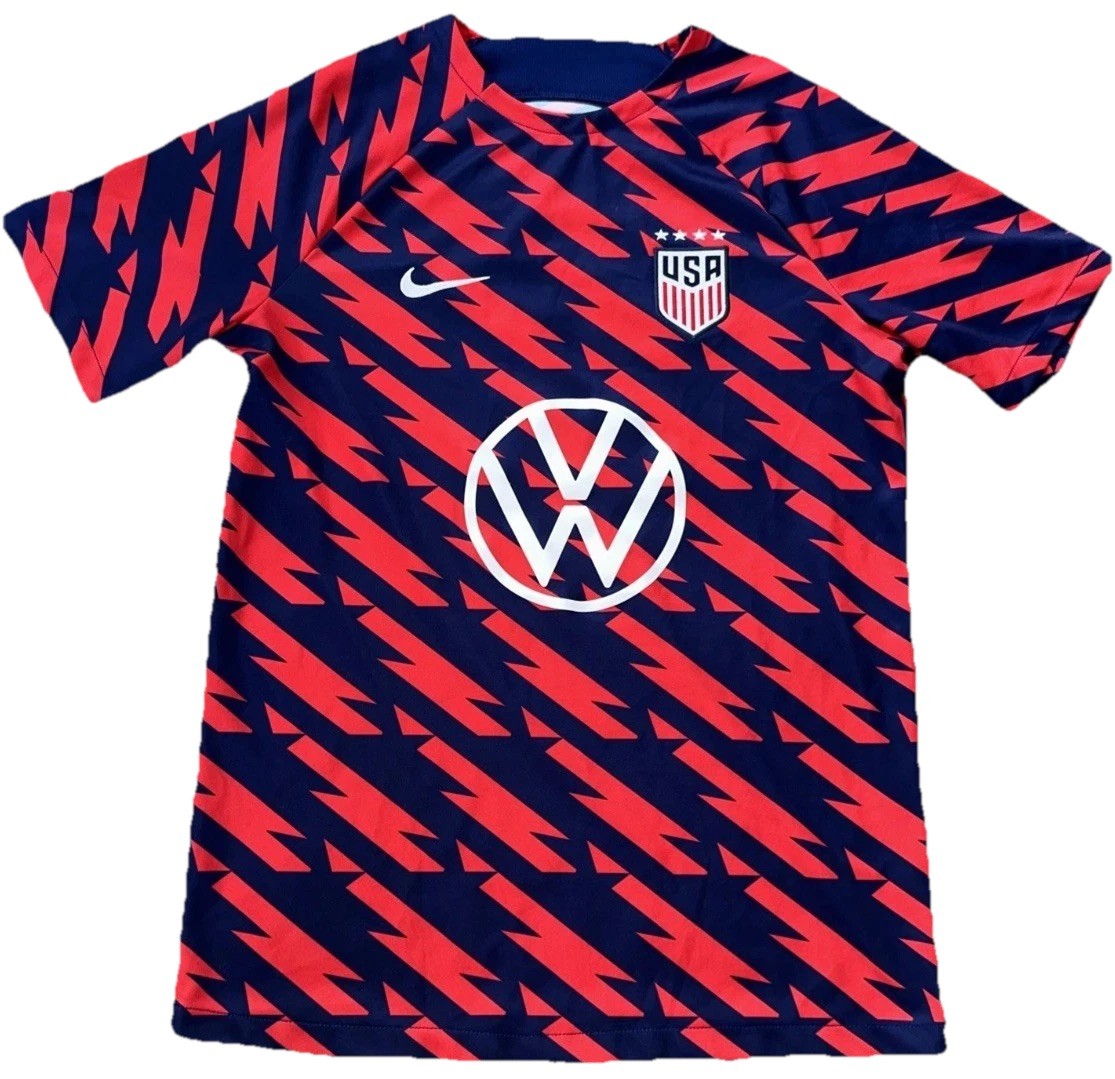 Nike USA Soccer Jersey USMNT World Cup Kit VW Volkswagen Football Medium