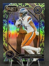 2024 Select Premier Level #240 Snakeskin Prizm /2 Courtland Sutton Broncos