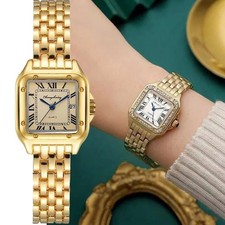Women Watch Stainless Steel Luxury Ladies Quartz Watches Business Female Brace