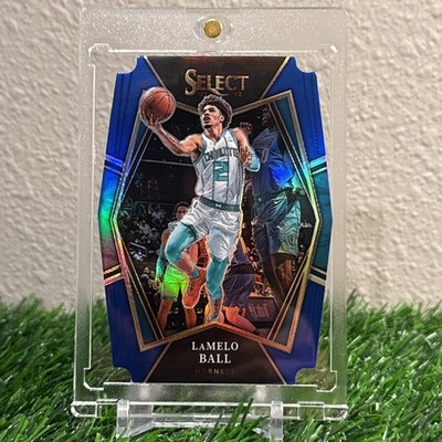 2021-22 LAMELO BALL Panini Select Premier Level Blue Prizm Die-Cut /249 🏀