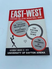 1973 East v West College All Star Basketball Program DiGregorio Doug Collins