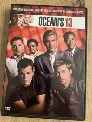 Ocean`s 13 DVD - George Clooney, Brad Pitt, Matt Damon - 2007