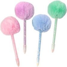 4Pcs Diamond Drill Pen Pom Pom Nail Art Dotting Pen Point Drill Pen Manicure DIY