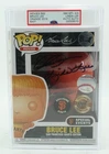 Funko Pop! - Bruce Lee 592 SF Giants Exclusive Bait Orange Signed Auto PSA 8.5