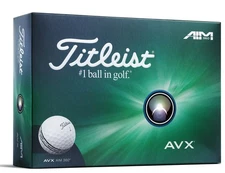 New Titleist AVX AIM 360 Golf Balls 1-Dozen White