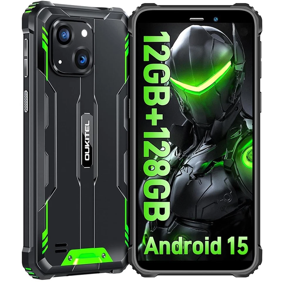 2025 OUKITEL WP32 Outdoor Handy Android 15 12GB 128GB Smartphone Ohne