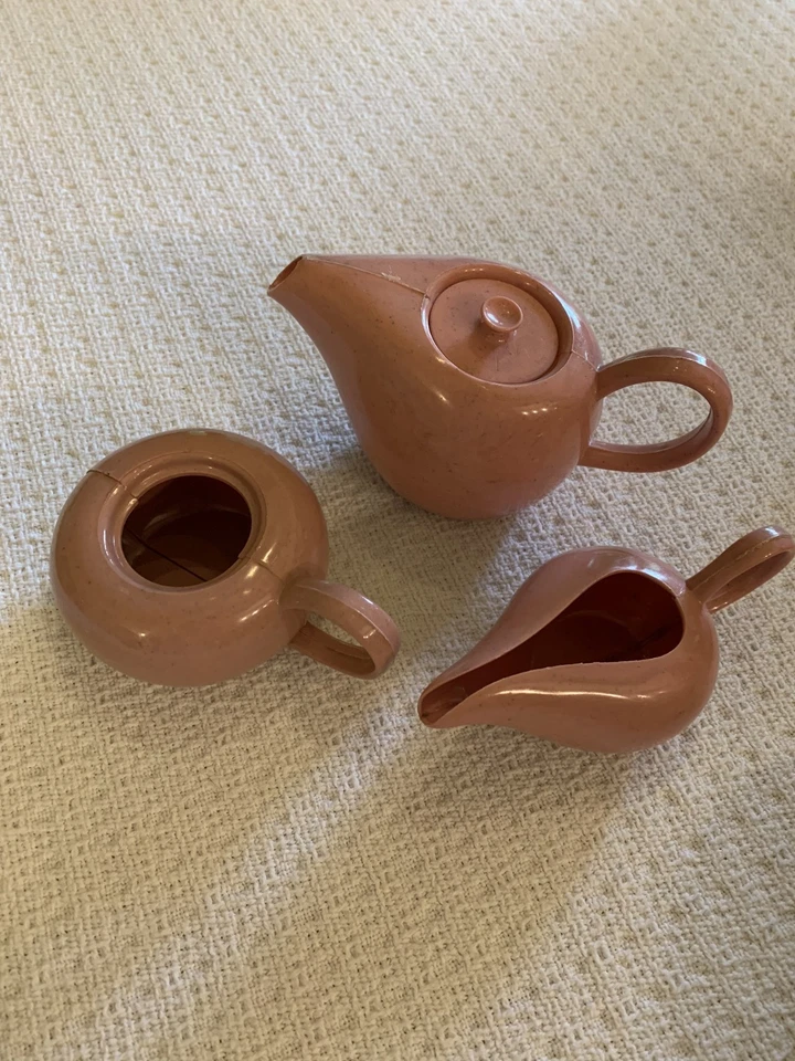 Raro 35 Piezas Russel Wright Juguete Ideal Platos Infantiles - Mediados de Siglo Moderno Foto 3 de 4