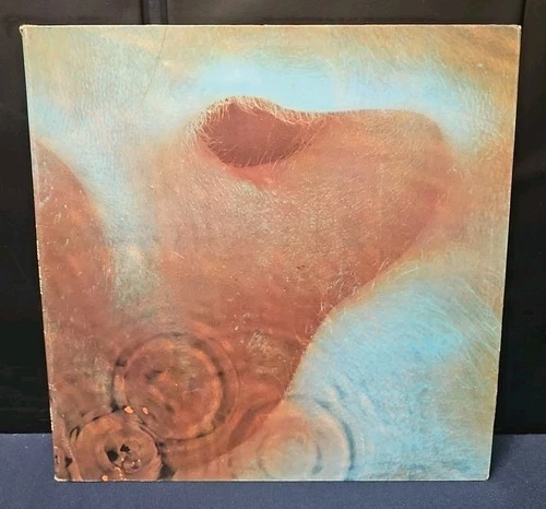 PINK FLOYD Meddle LP Harvest SHVL 795 1971 Textured Jacket Rare VINYL RECORD