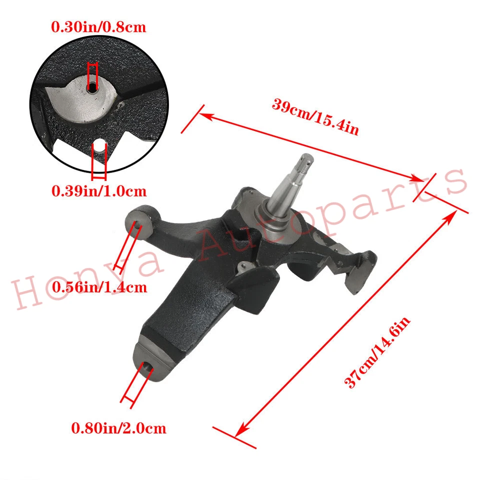 Eixos de elevação 4" para 1988-1999 Chevrolet Tahoe GMC C1500 C2500 - Imagem 4 de 4