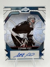 2025 Leaf Metal Legends STEPHANE FISET Auto #BC-SF1 #’D 9/10