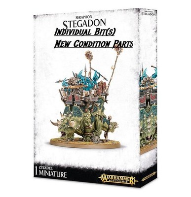 Games Workshop Warhammer Echsenmenschen Stegadon Einzelteile Seraphon Neu Ersatzteile