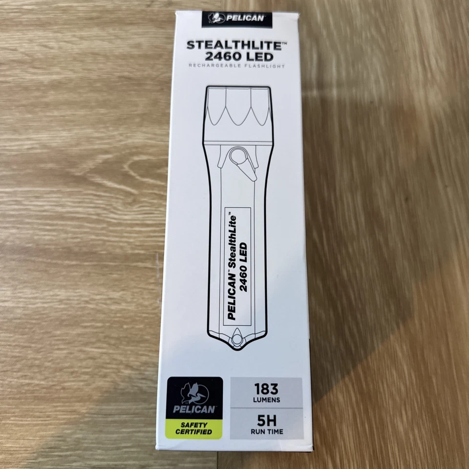 Pelican Stealthlite 2460 LED Rechargeable Flashlight - Image 3 of 4