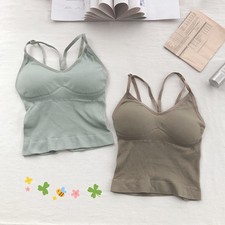 Women Strapless Chest Wrap Camisole Vest Bra Underwear in Multiple Colors