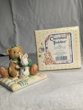 Enesco Cherished Teddies Figurine 1991 "Camille" I'd be lost without You