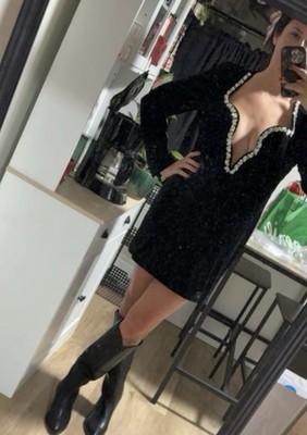 audrina black dress G89TSRS