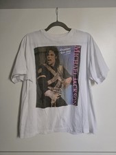 Michael Jackson Dangerous World Tour Promo Shirt 1992