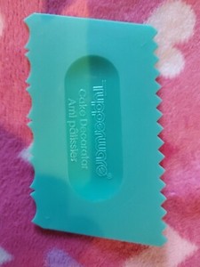 Vintage Tupperware Cake Decorator Spreader Gadget Green Blue Must Have