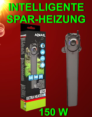 Aquarium intelligenter Aquael 150W HEIZER Ultra Heater Day&Night Heizung Zubehör