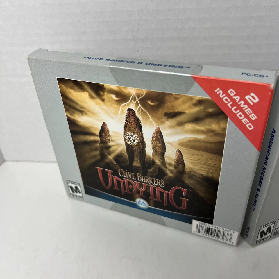 American McGee's Alice / Clive Barker's Undying PC New Sealed - Image 2 of 4