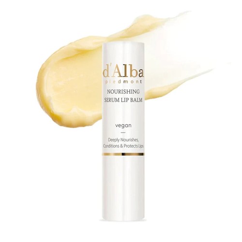 D'ALBA White Truffle Nourishing Serum Lip Balm 3.6g - 第 1/1 張圖片