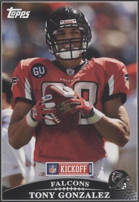 2009 Topps Kickoff Tony Gonzalez #31 - 1 of 2