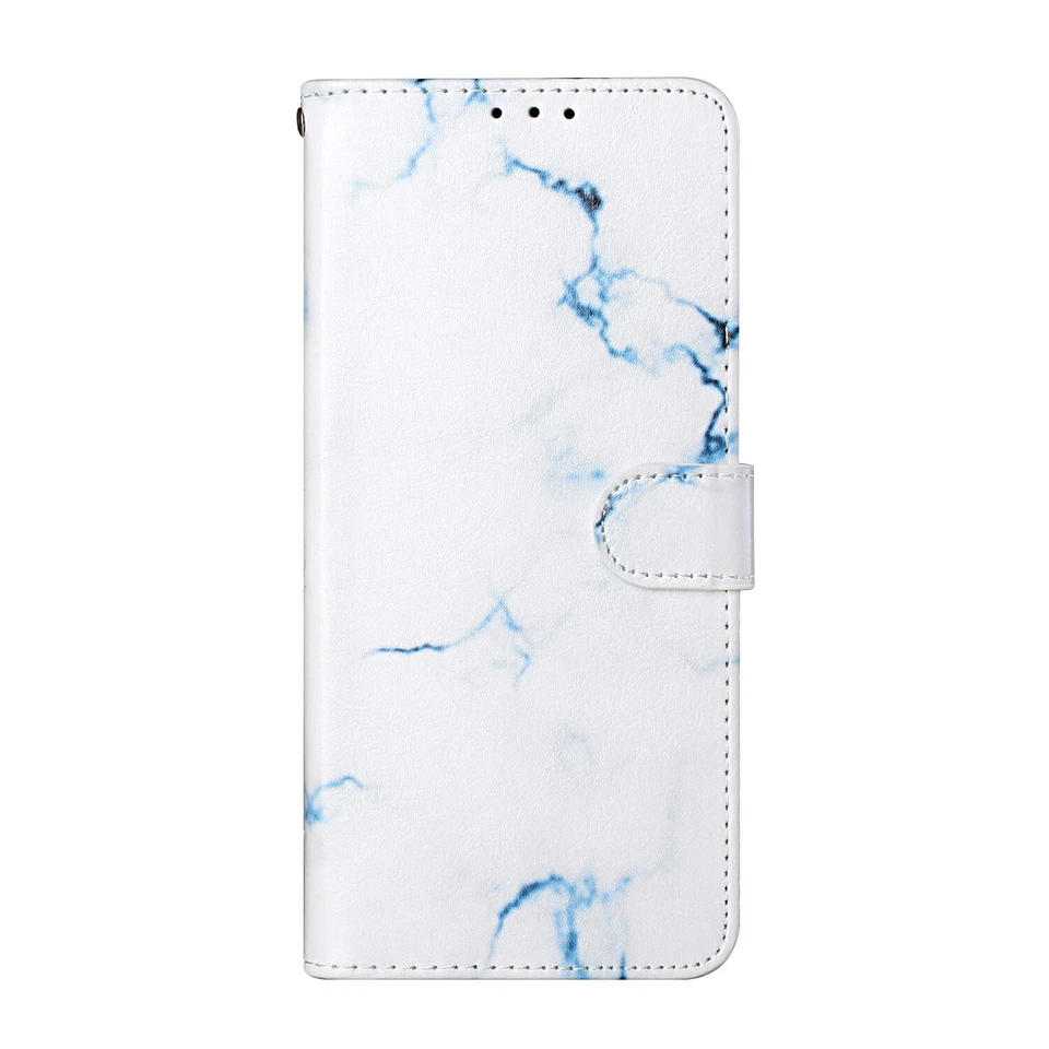 Patterned PU Leather Flip Wallet Phone Case Cover for Huawei P9 P10 P30 P40 Lite - Image 4 of 4