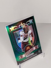 2021 Panini Prizm Draft Picks Rashod Bateman Crusade Rookie Green