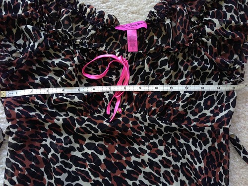 Betsey Johnson Intimates Victoria's Secret baby doll nightie top sleep vintage S - Picture 10 of 13