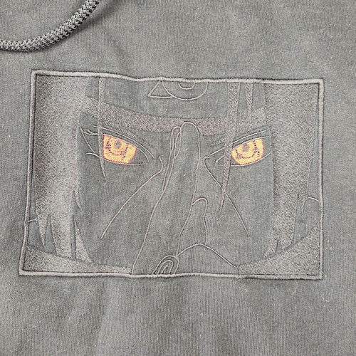 Drip Threads Naruto Blackout Forsaken Hoodie Men's 3XL Embroidered Anime Manga - Bild 4 von 8