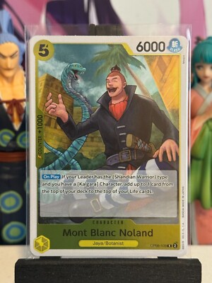 One Piece CG 4 Mont Blanc Noland OP08-109 Two Legends Rare! | eBay