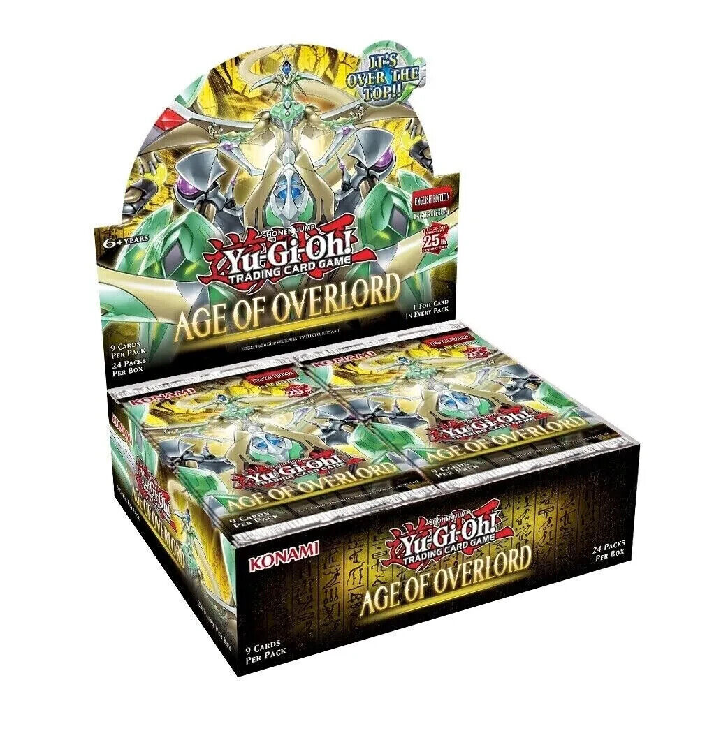 Yu-Gi-Oh! Age of Overlord Booster Box 1st Edition - English Yu-Gi-Oh! Age of Overlord Booster Box 1st Edition - English