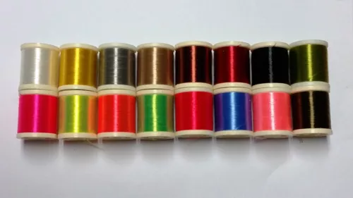 Danville FLAT WAXED 210 DENIER THREAD 100 Yard Spool Fly & Jig Tying