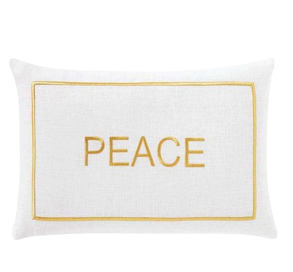 Almohadas de Decoración para el Hogar White rectángulo blanco