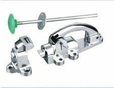 Cast Iron Chrome Latch with Strike Replacement for Kason  52 Inside release