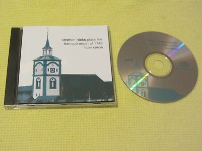 Stephen Hicks Plays The Baroque Organ Of 1742 From Røros CD Album Classical