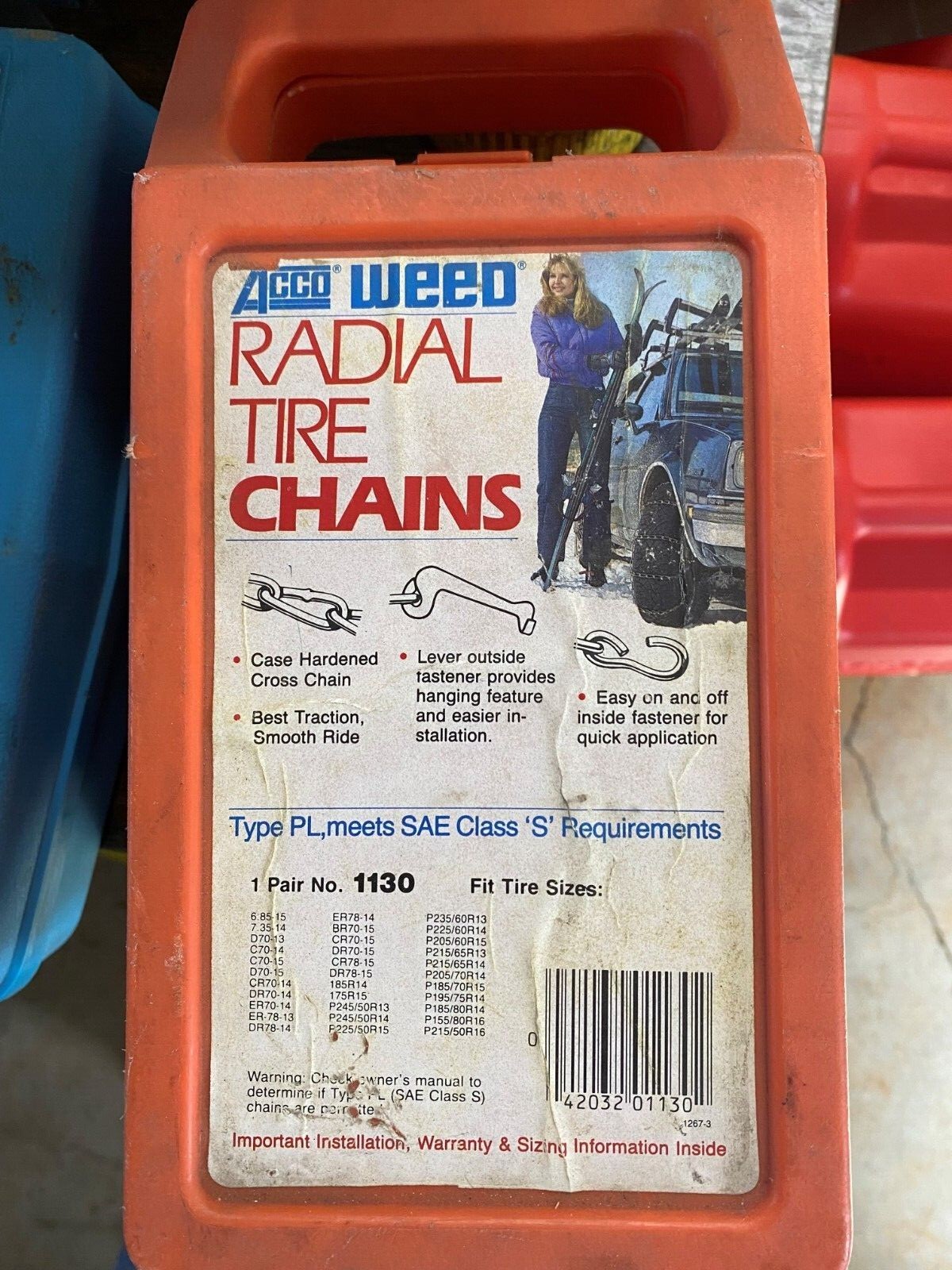 ACCO Weed Radial Tire/Snow Chains 1130 (New/Unused) eBay