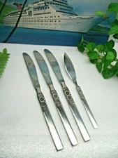 Oneida Northland   ARTISTIC  Stainless Steel Dinner Knives & Master Butter Knife