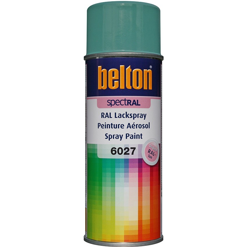 TRISTARcolor RAL 6027 Lichtgrün Brillante Bote De Spray Acrílico De 2 Componentes Aerosol Pintura En Spray 400 Ml Secado Rápido