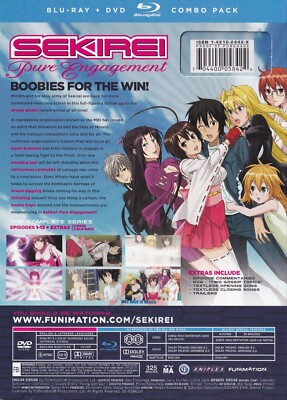 Sekirei: Pure Engagement (Blu-ray/DVD, 2012, 5-Disc Set) for
