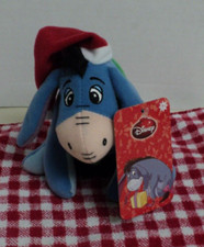 Eeyore Disney Store Holiday Christmas Winnie the Pooh Santa Plush 6  AUCT 11932