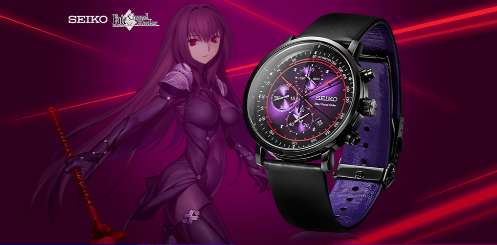 ⚫︎ SEIKO Fate コラボ ウォッチ ランサー スカサハモデル 新品 SEIKO fgo オリジナルサーヴァントウォッチ ランサー スカサハ