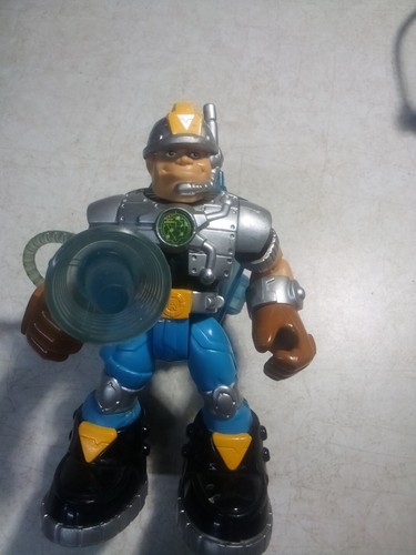 Jack Hammer Mattel Rescue Heroes 6" Action Figure 1999 Light Working - Picture 2 of 3