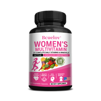 Multivitamin for Women - Highest Potency Complete Daily + Multimineral Capsules