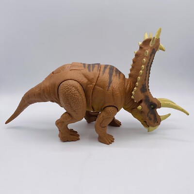Jurassic World Dino Escape Mega Destroyers Toy PENTACERATOPS 10  Mattel Figure