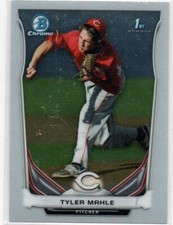 2014 Bowman Chrome Prospect #BCP52 Tyler Mahle MINNESOTA TWINS Rookie Card 94