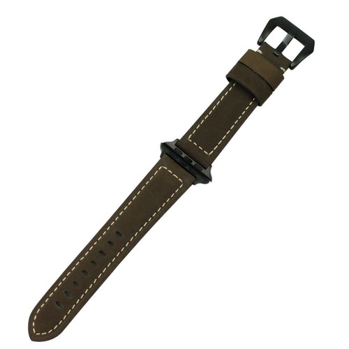 Cinturino da polso vintage in vera pelle per Apple Watch serie 9/8/7/6/5/4/3 SE - Foto 27 di 28